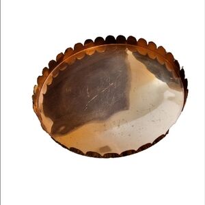 Elegant Copper Decorative Tray